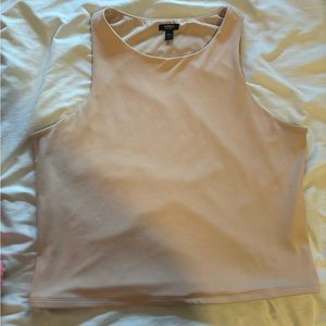 EXPRESS body contour high compression high neck tank